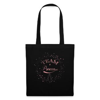 team_prosecco_rose - Stoffbeutel - Schwarz - Vorne