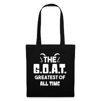 The Goat Greatest of all time Champion Gift - Tote Bag - black - Front