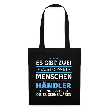 Cadeau du concessionnaire - Deux types de... Concevoir - Sac en tissu - noir - Devant