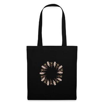 otter - Tote Bag - black - Front
