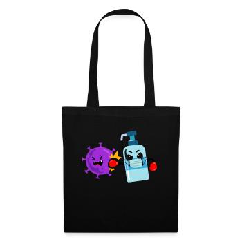 Vos mains - Sac en tissu - noir - Devant