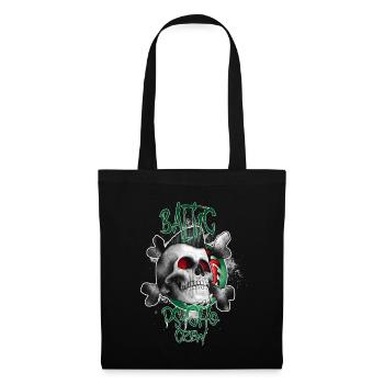 BalticPsychoCrew vert rouge - Sac en tissu - noir - Devant