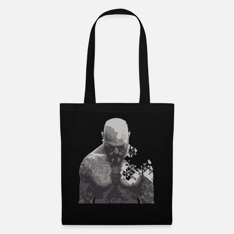 Valhalla - Sac en tissu - noir