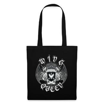 Biker Motorcycle Motorcycling Goldwing Queen - Tote Bag - black - Front