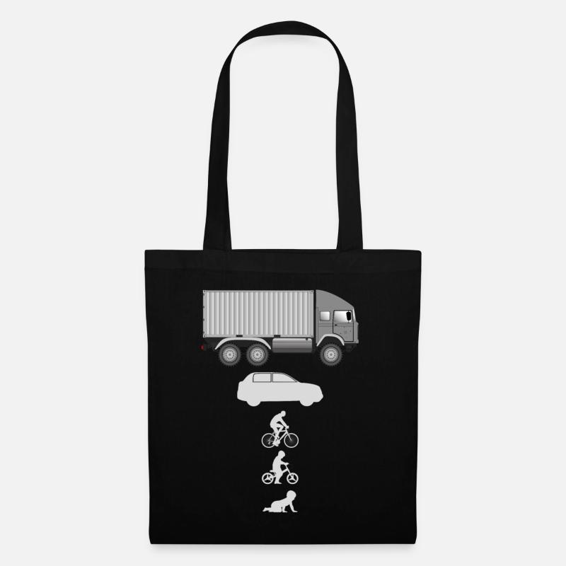 Evolution Container Truck - Tote Bag - black