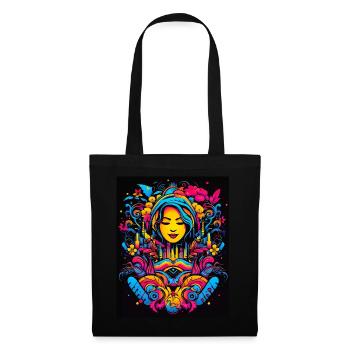Samba Beats: Brazil Music Vibe Vector Design - Sac en tissu - noir - Devant