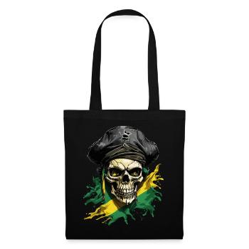 Aventure pirate en Jamaïque - Sac en tissu - noir - Devant
