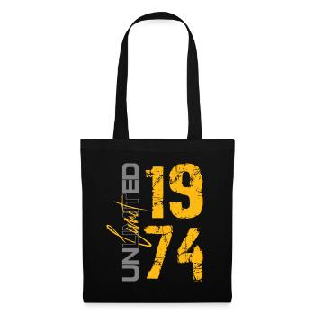1974 50e anniversaire 74 - Sac en tissu - noir - Devant