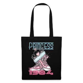 40e anniversaire de la princesse depuis 1984 - Sac en tissu - noir - Devant