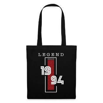 30th Birthday Legend since 1994 - Tote Bag - black - Front