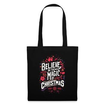 Believe in the magic of Christmas - Tote Bag - black - Front