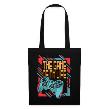 Die Spiele Meines Lebens Gamer Inspiration - Stoffbeutel - Schwarz - Vorne