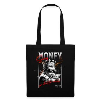 Money Saving : for about five minutes - Tote Bag - black - Front