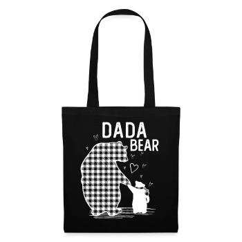 Dada Bear - Stoffbeutel - Schwarz - Vorne