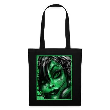 Demonic Girl - Little Death - Stoffbeutel - Schwarz - Vorne
