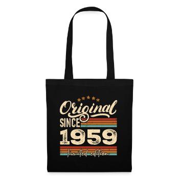 Original 1959 Vintage - Cadeau D’anniversaire 1959 - Sac en tissu - noir - Devant