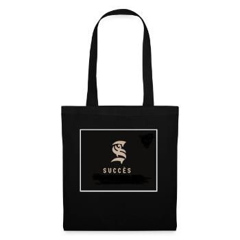 succès - Sac en tissu - noir - Devant