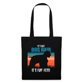 Cocker Spaniel américain - Sac en tissu - noir - Devant