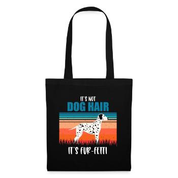 Dalmate - Sac en tissu - noir - Devant