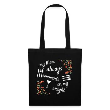 Mom's comments - Tote Bag - black - Front