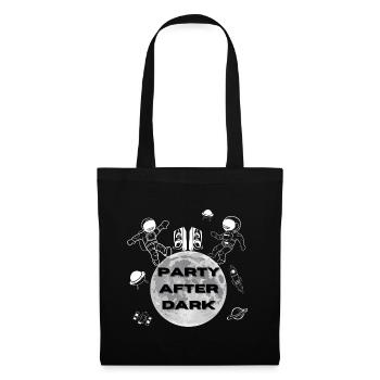 FÊTE APRÈS LA TOMBÉE DE LA NUIT - Sac en tissu - noir - Devant