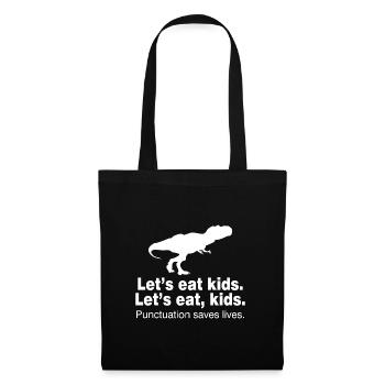 Punctuation Gift Teacher School Professor - Tote Bag - black - Front