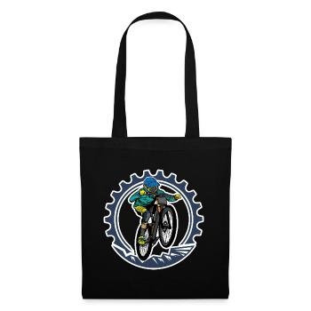 Mountain Bike Bike Mountain bike Mountain mountain - Sac en tissu - noir - Devant