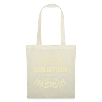 Si vous ne faites pas partie du jeu de mots Solution Chemistry - Sac en tissu - nature - Devant