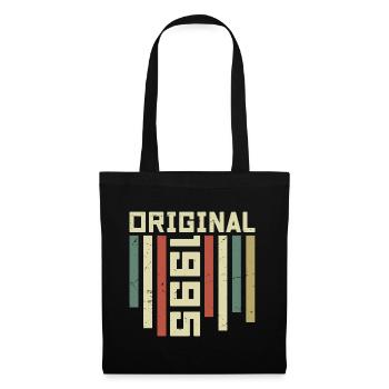 1995 Cadeau Rétro 1995 Cadeau Anniversaire 29 ans - Sac en tissu - noir - Devant