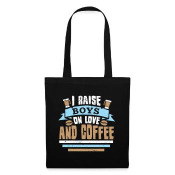 Coffee Espresso Morning Coffee Drinker Americano - Tote Bag - black - Front