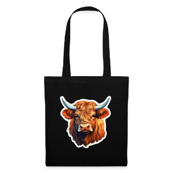 Highland cattle - Tote Bag - black - Front