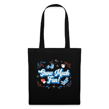 I Love Winter Season Cold Climate Ice - Tote Bag - black - Front