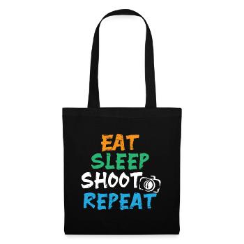Photographer Photos Photo Cameraman Paparazzo - Tote Bag - black - Front