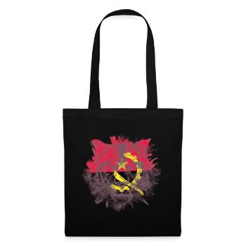 Angola - Sac en tissu - noir - Devant