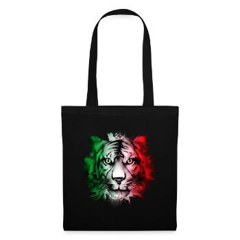 Italie - Sac en tissu - noir - Devant