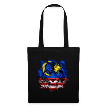 Malaisie - Sac en tissu - noir - Devant