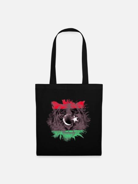 Libyen - Stoffbeutel - Schwarz
