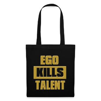 Ego Kills talent gold - Sac en tissu - noir - Devant