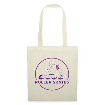 Rollerblades Rollschuhe Inlineskater - Stoffbeutel - Natur - Vorne