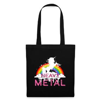 Heavy Metal Unicorn Music - Tote Bag - black - Front