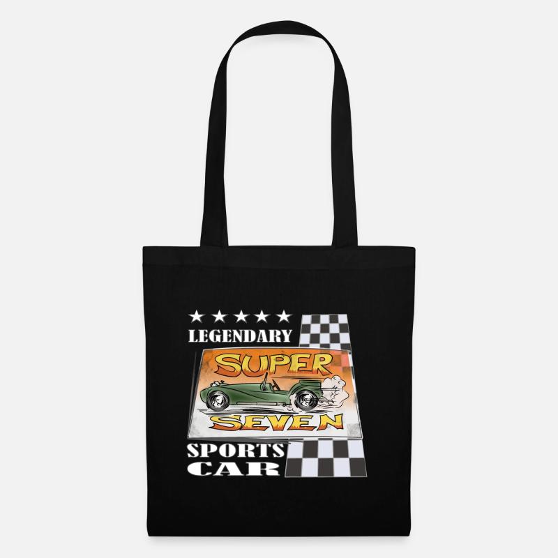 Super Sport Car Comic Legend Gift - Tote Bag - black