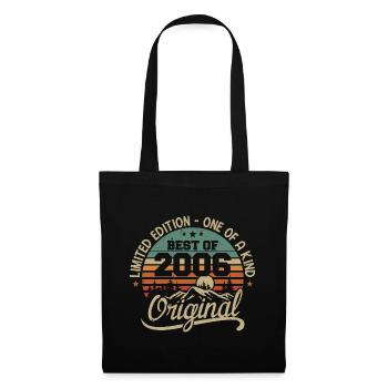 Vintage 2006 Legend - Retro Birthday Gift - Tote Bag - black - Front
