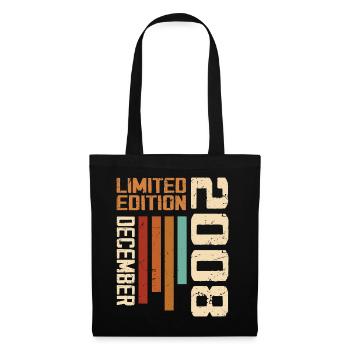 December 2008 - 2008 December - Tote Bag - black - Front