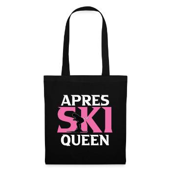 Ski Sking Snowboard Sports d’hiver Skieurs - Sac en tissu - noir - Devant