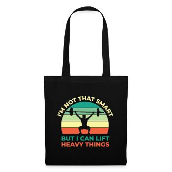 Musculation Force Strong Fitness Power Triathlon - Sac en tissu - noir - Devant