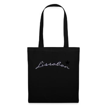 Lisbonne (2c) - Sac en tissu - noir - Devant