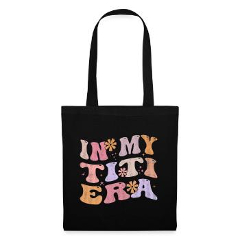 In My Titi Era Baby Announcement for Aunt - Tote Bag - black - Front