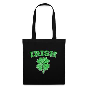 Irlande irlandais irlandais - Sac en tissu - noir - Devant