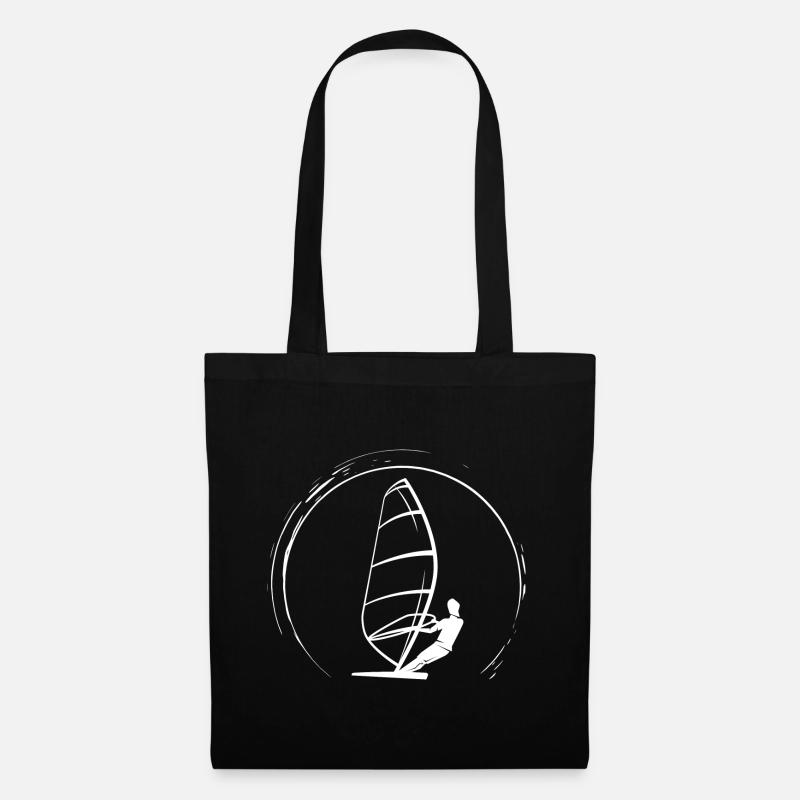 Windsurfing Windsurf surf Windsurf - Sac en tissu - noir