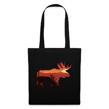 Moose - Tote Bag - black - Front